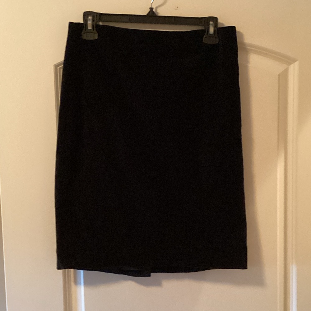 Ann Taylor Black Women's Pencil Skirt Size 6P
